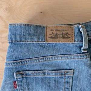 Thrifted Levi’s jeans shorts